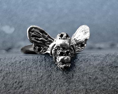 James Avery Bee Ring, Three Dimensional Design, Signed